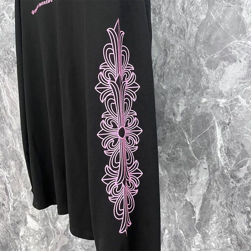 Chrome Hearts 2026 Matty Boy Shirt Black Pink Cotton