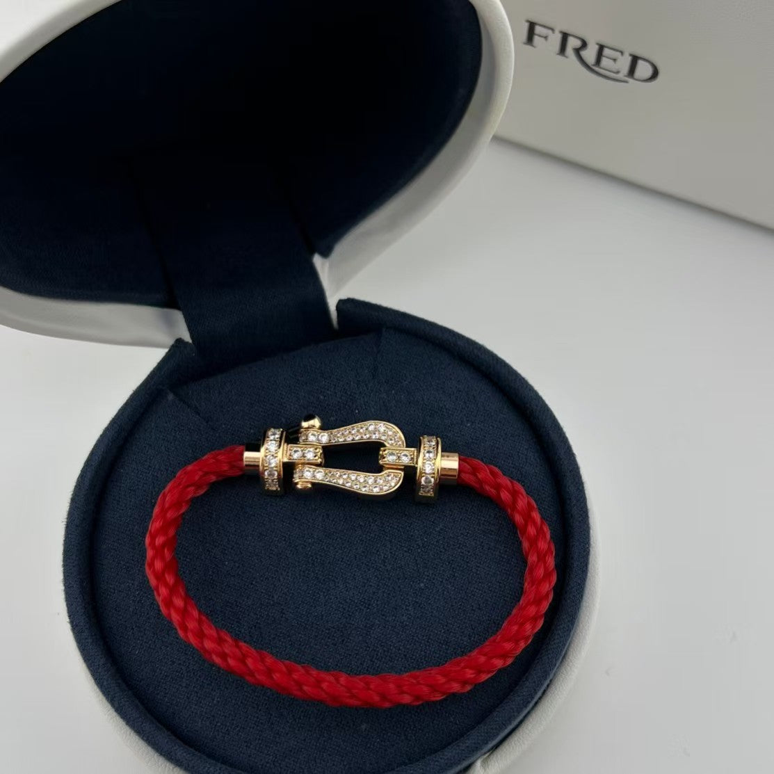 Fred Force 10 Bracelet With Diamonds