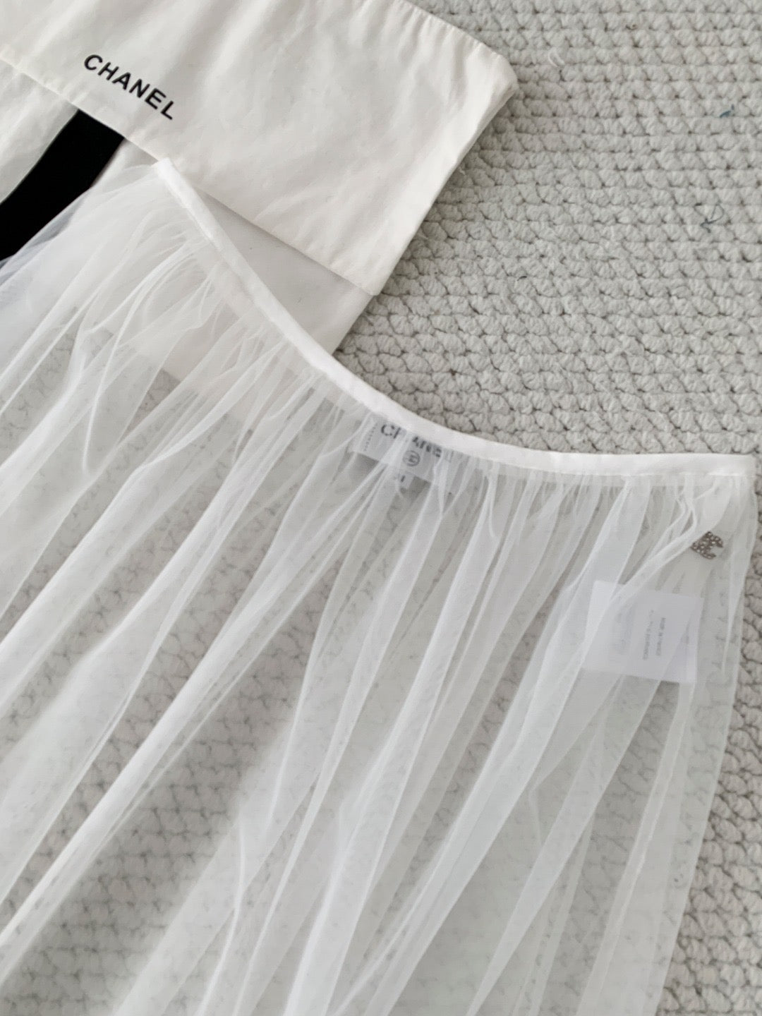 Chanel 2026 Mesh Long Skirt