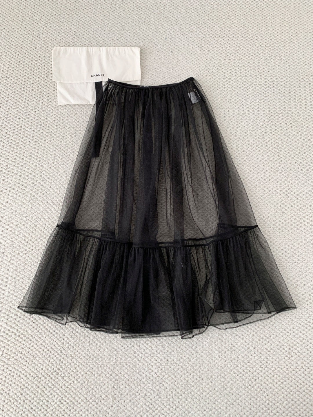 Chanel 2026 Mesh Long Skirt