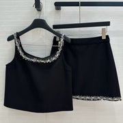 Gucci Vest Set Black Cotton