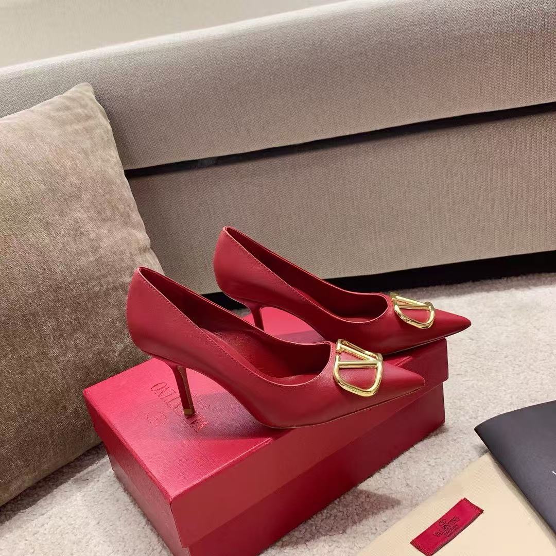 Valentino 2026 Garavani VLogo Pump Calfskin