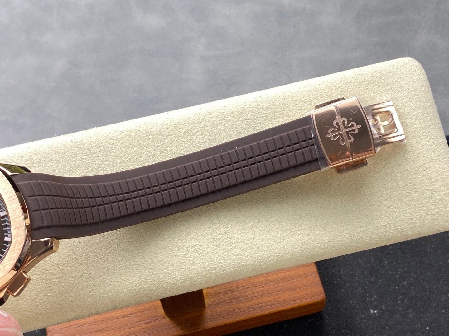 Patek Philippe Aquanaut Chronograph 42mm Rose Gold Case Brown Dial