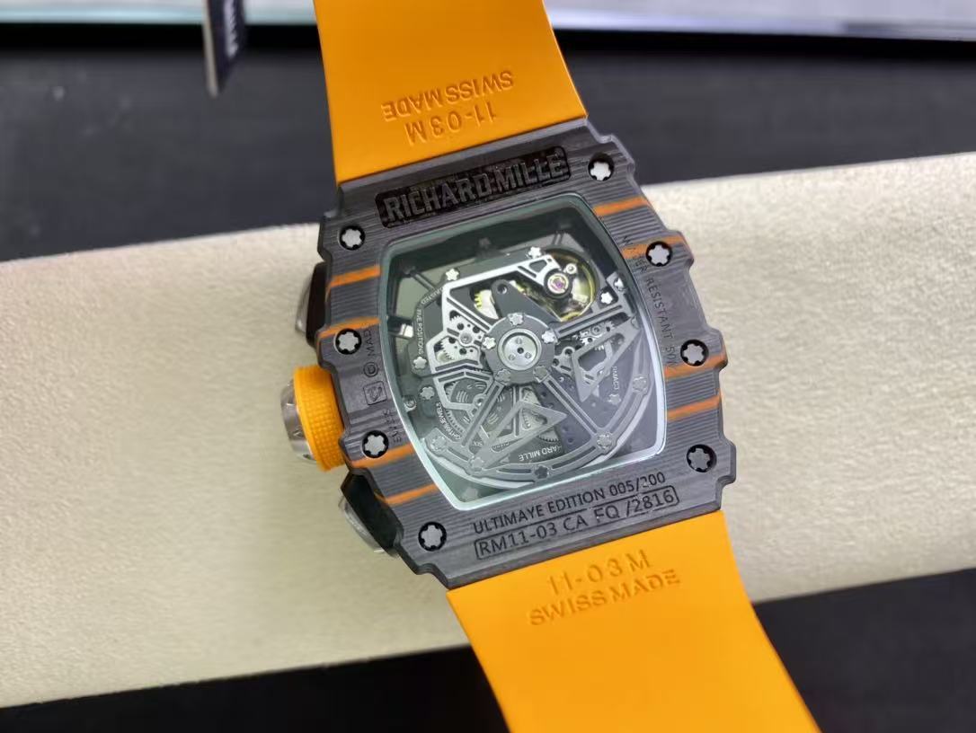 Richard Mille RM11-03 McLaren Automatic Flyback Chronograph NTPT Orange Quartz