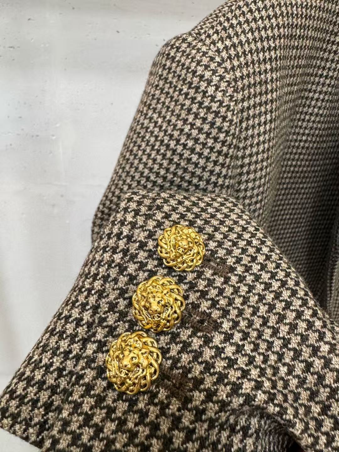 Chanel 2026 Jacket Taupe mix Black Wool