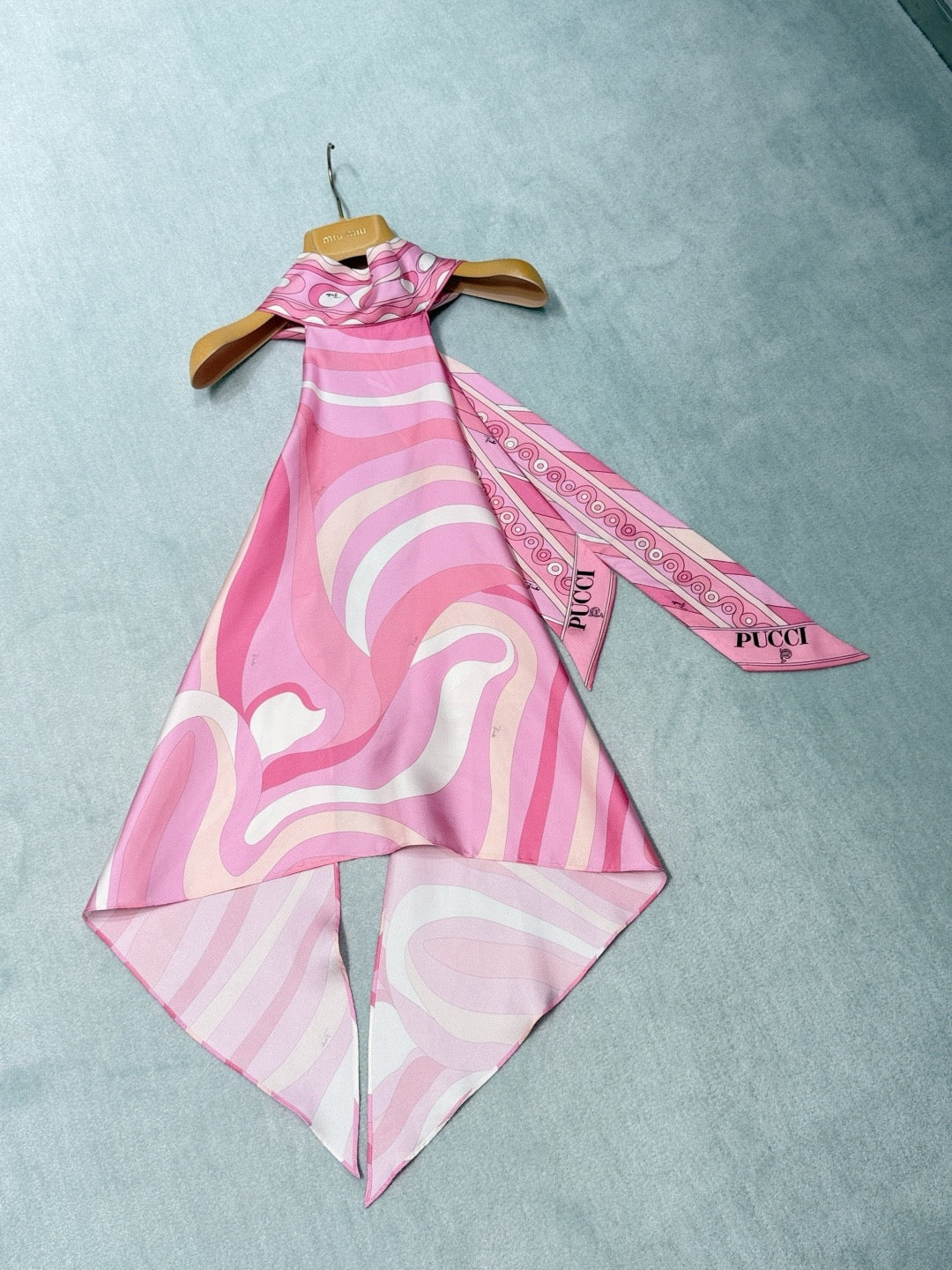 Pucci 2026 Top Pink Mix Colors Silk