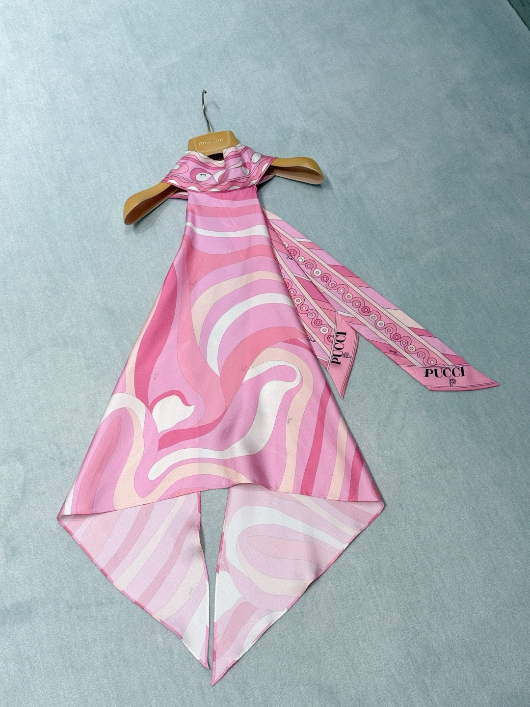 Pucci 2026 Top Pink Mix Colors Silk