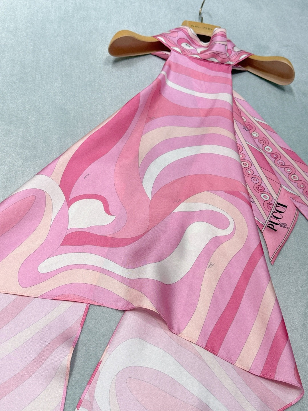 Pucci 2026 Top Pink Mix Colors Silk