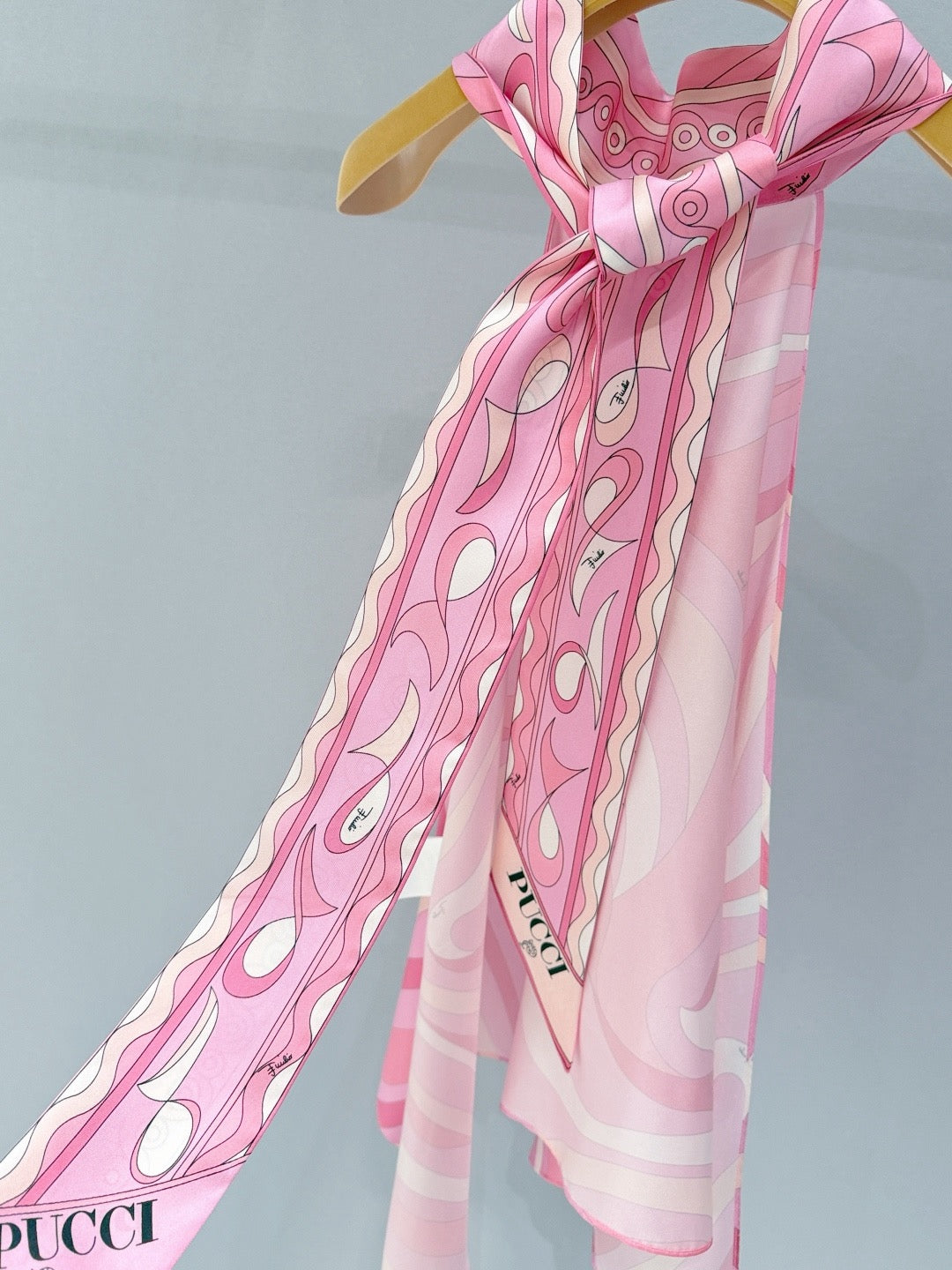 Pucci 2026 Top Pink Mix Colors Silk