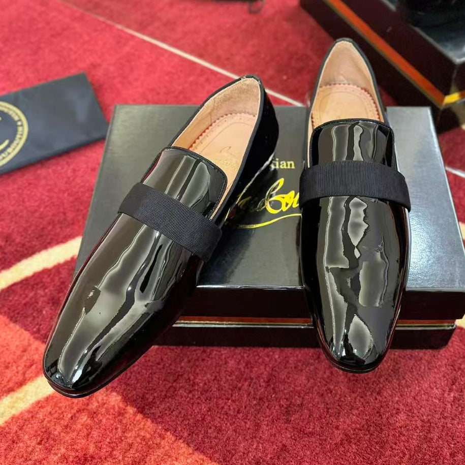 Christian Louboutin 2026 Dandydeco Black Patent Calfskin