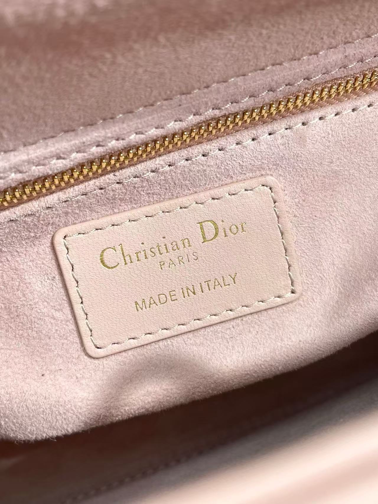 Dior 2026 Lady Dior 20cm Pink Lambskin