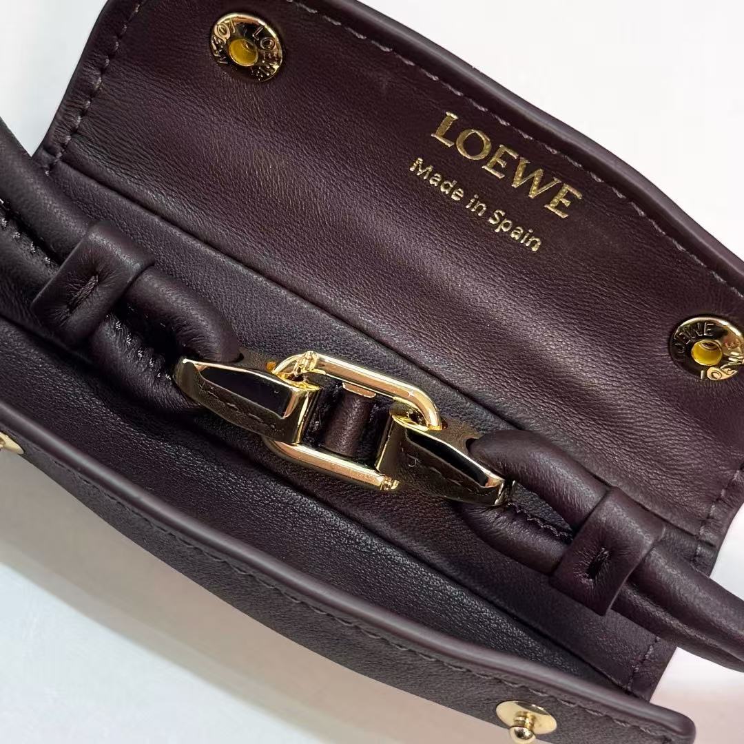 Loewe 2026 Madrid Bag 28.5cm Dark Brown Calfskin