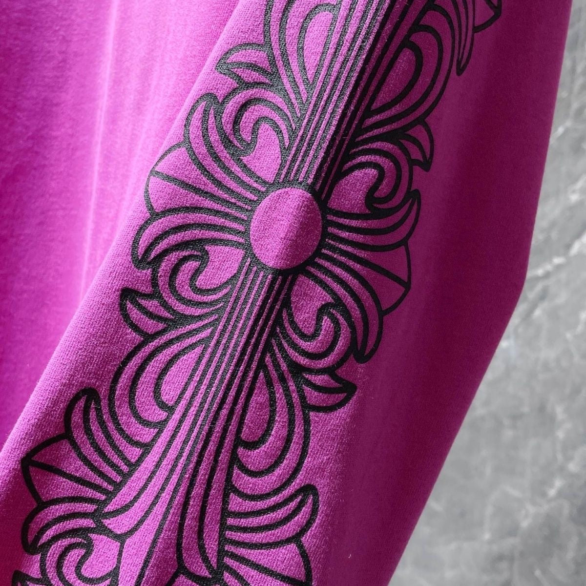 Chrome Hearts 2026 x Matty Boy Spider Long-Sleeve Shirt Purple Black Cotton