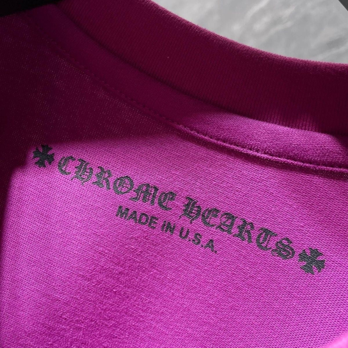 Chrome Hearts 2026 x Matty Boy Spider Long-Sleeve Shirt Purple Black Cotton