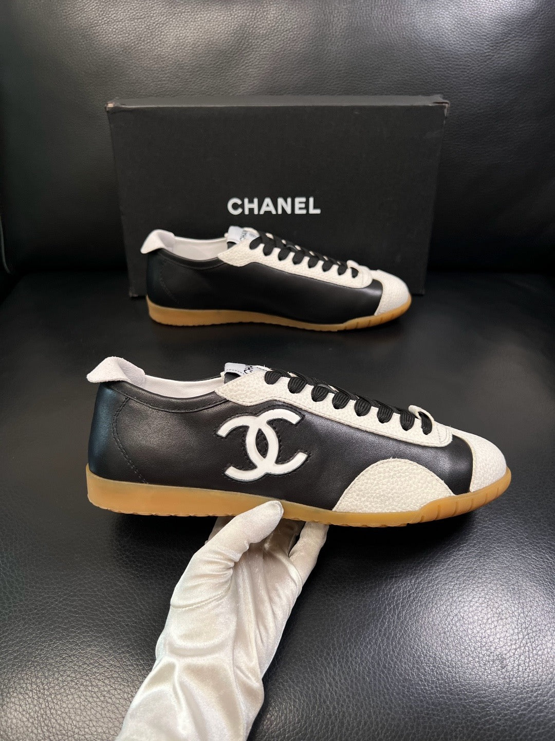 Chanel 2026 Men Sneaker Sheepskin