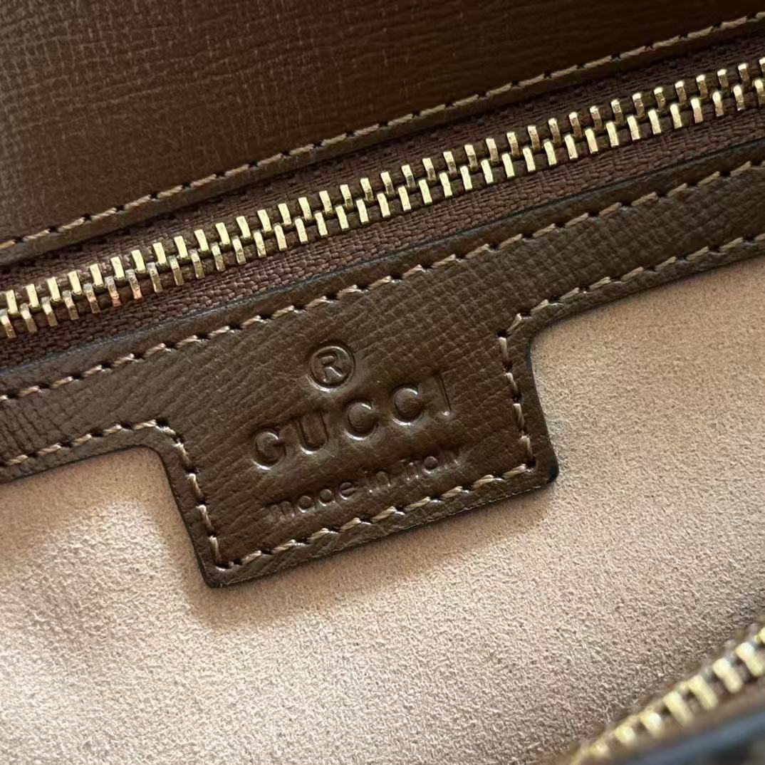 Gucci 2026 Horsebit 1955 Bag 29cm Brown Calfskin Gold Hardware