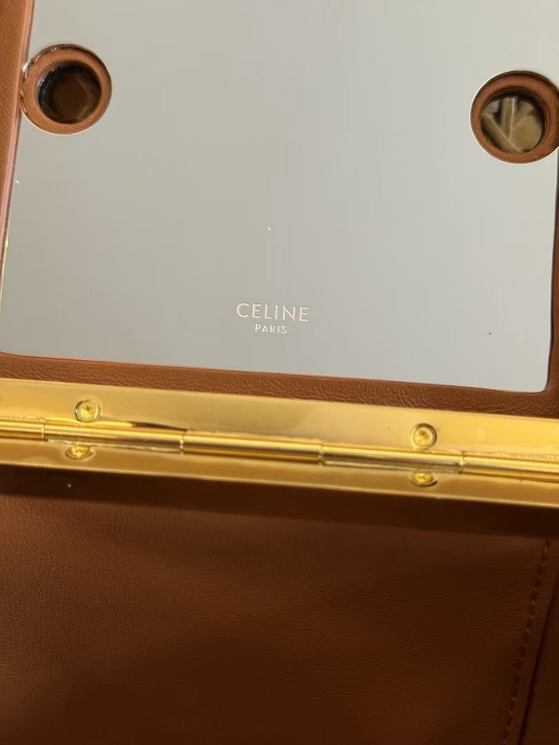 Celine 2026 Cube Bag 12.5cm Black Supple Calfskin
