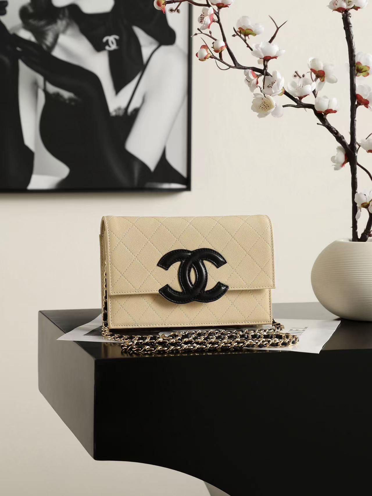 Chanel 2026 Wallet on Chain 19cm Lambskin