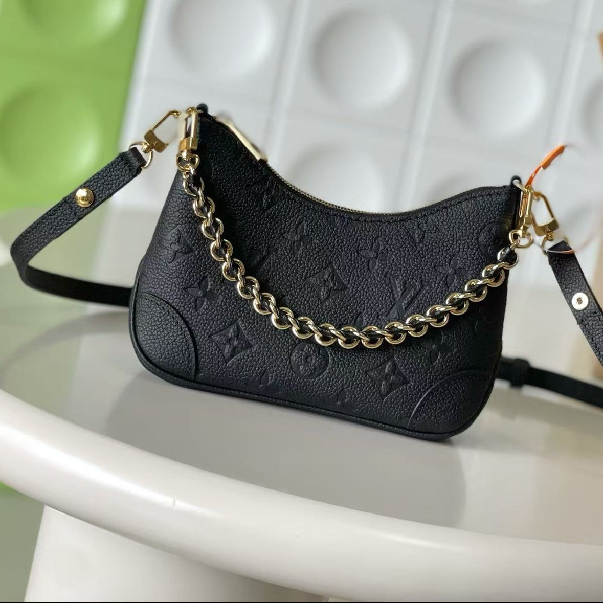 LV 2026 Nano Boulogne Bag 19cm Black Cowhide