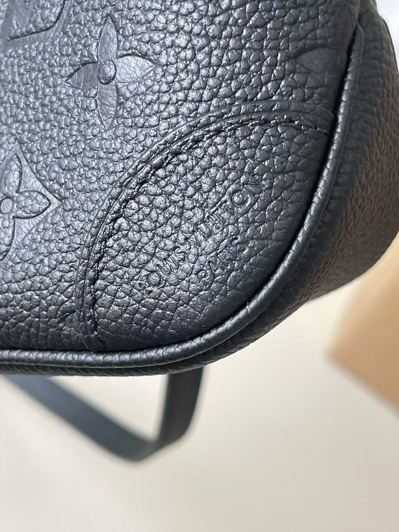 LV 2026 Nano Boulogne Bag 19cm Black Cowhide