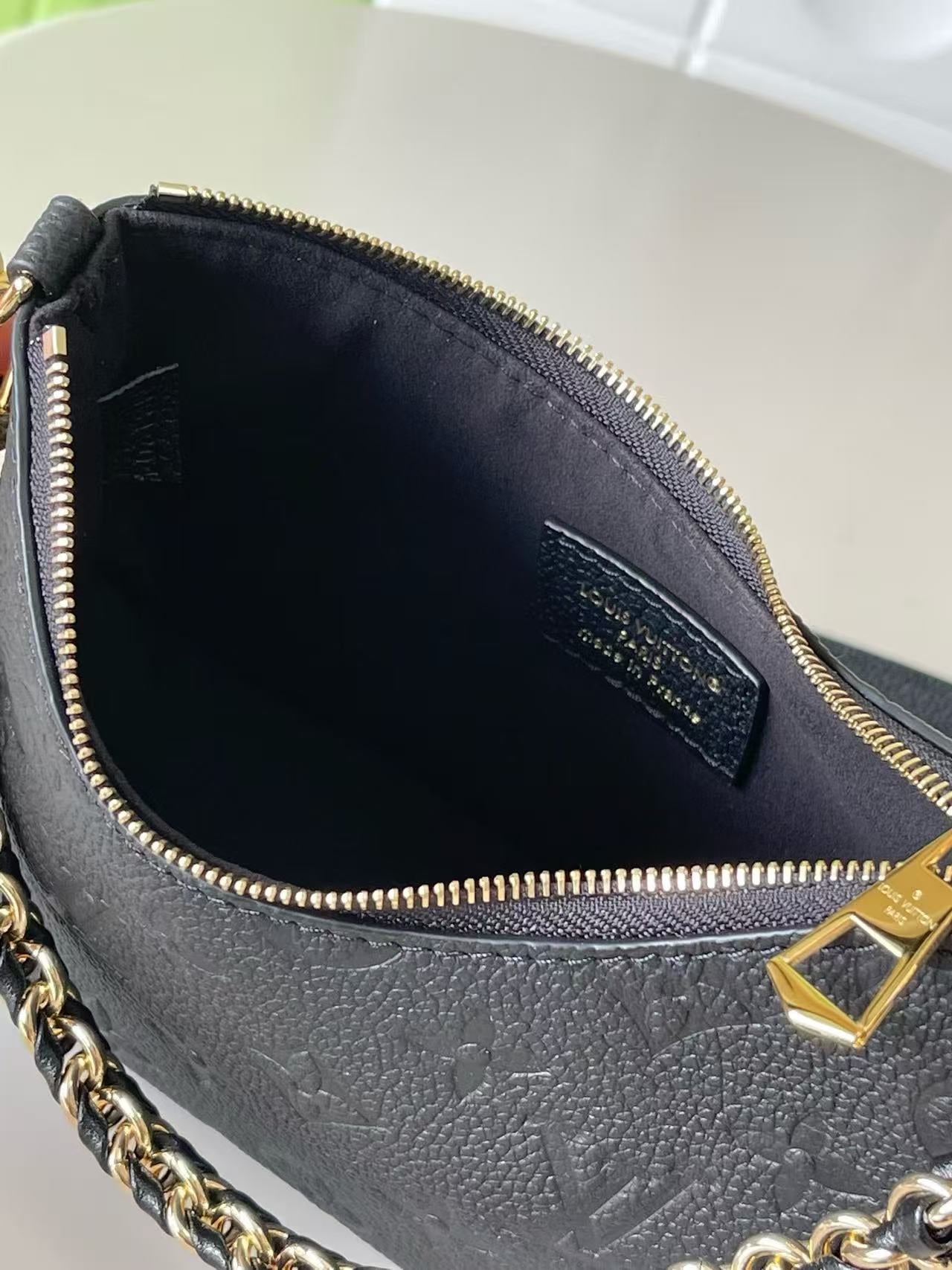 LV 2026 Nano Boulogne Bag 19cm Black Cowhide