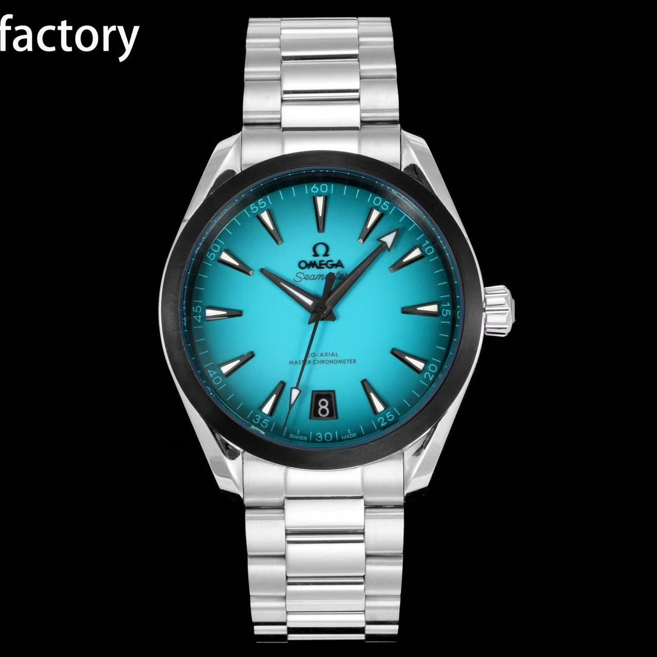 Omega Seamaster Aqua Terra 150M Watch 41mm Turquoise Dial
