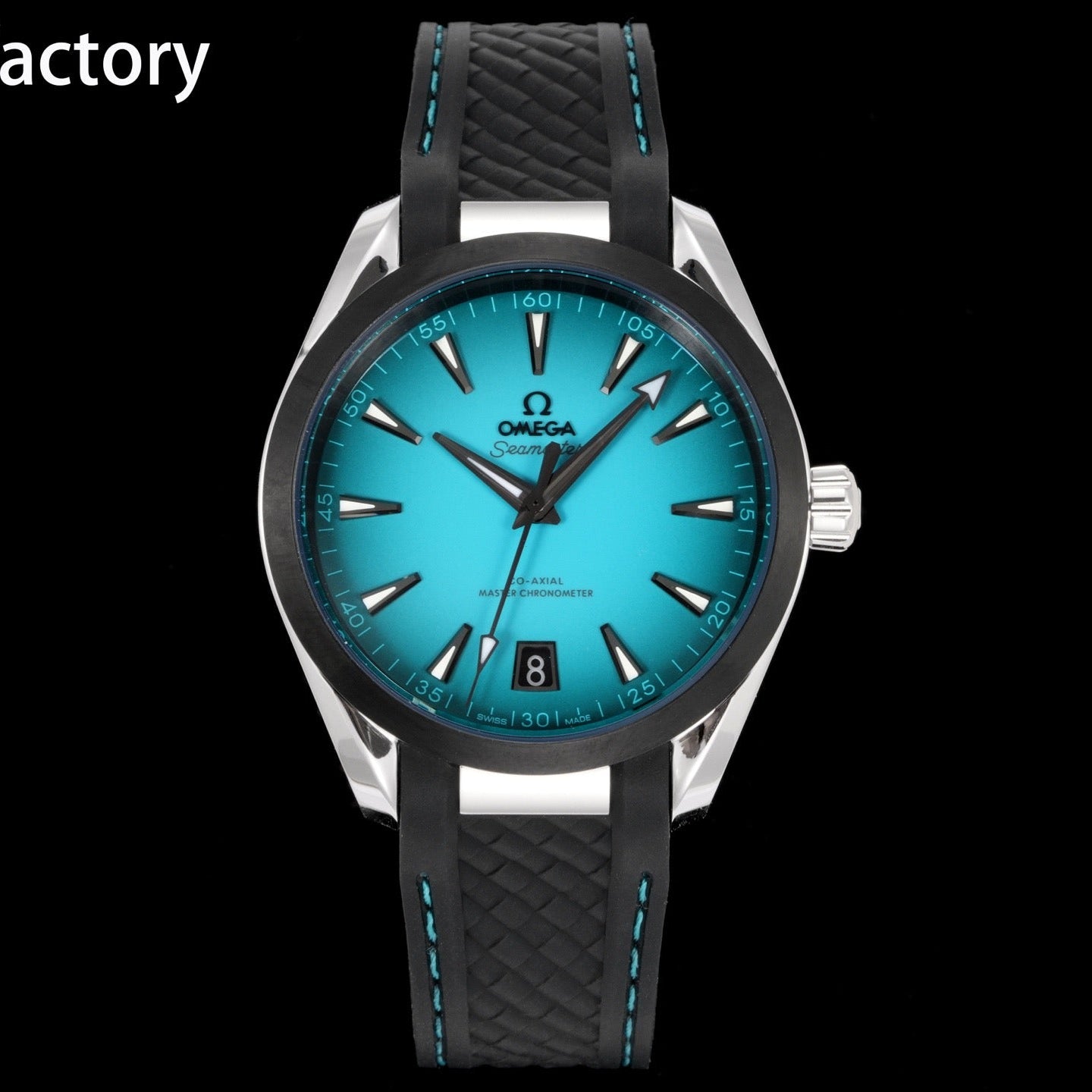 Omega Seamaster Aqua Terra 150M Watch 41mm Turquoise Dial
