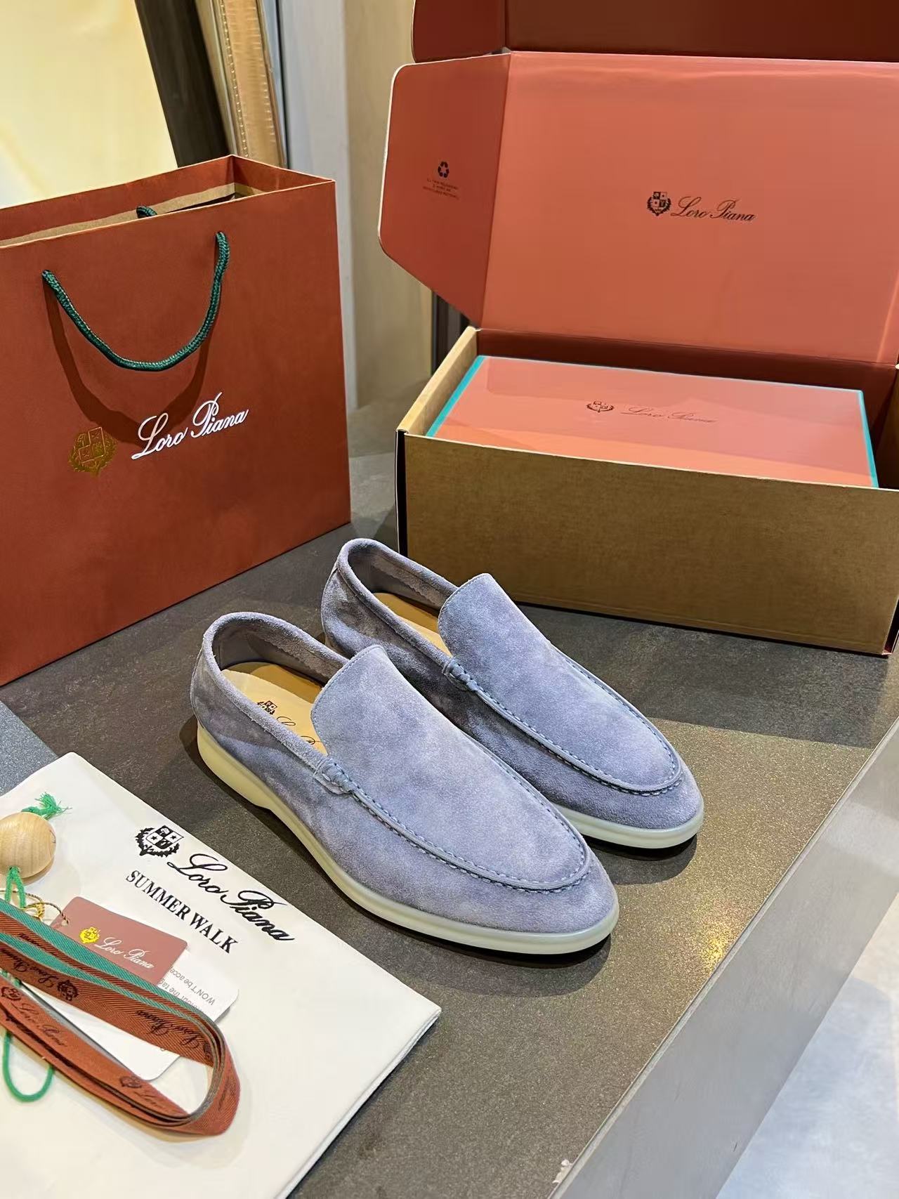 Loro Piana 2026 Summer Walk Loafer Suede 921953