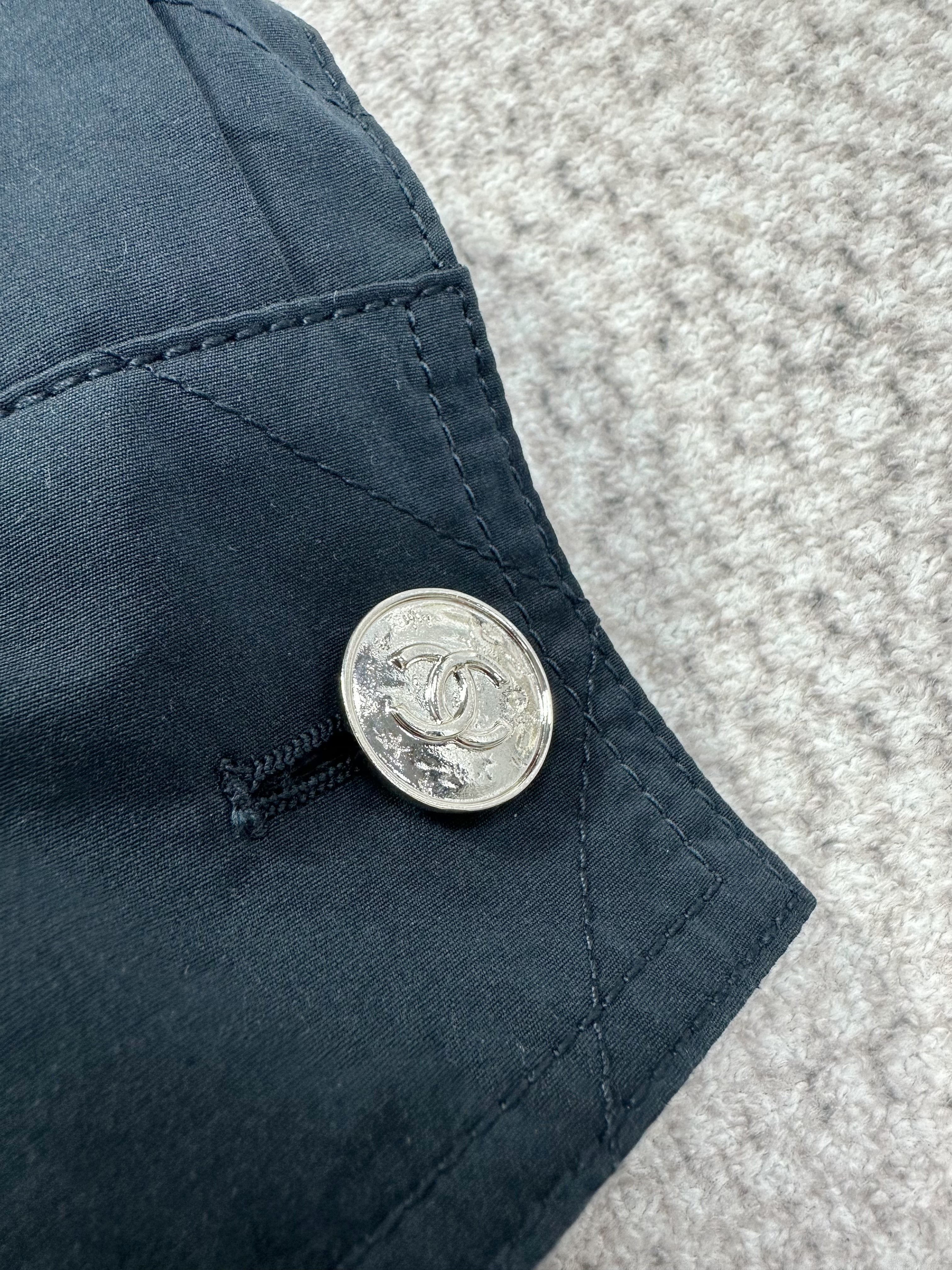 Chanel 2026 Jacket Dark Blue Cotton