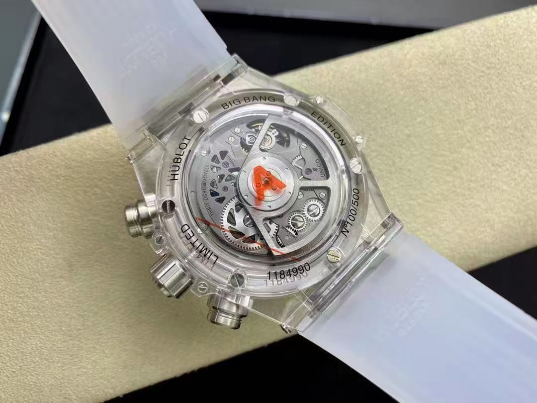 Hublot Big Bang Unico 45mm Watch With Transparent Case