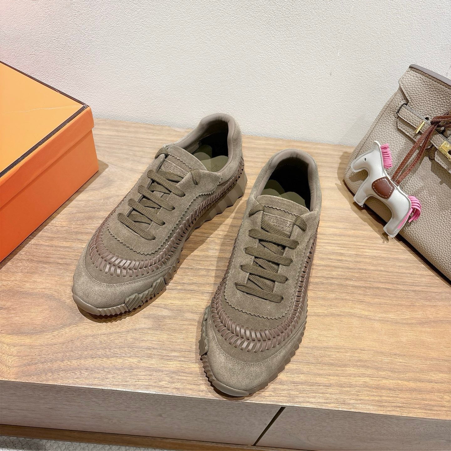 Hermes 2026 Bouncing Sneaker Suede