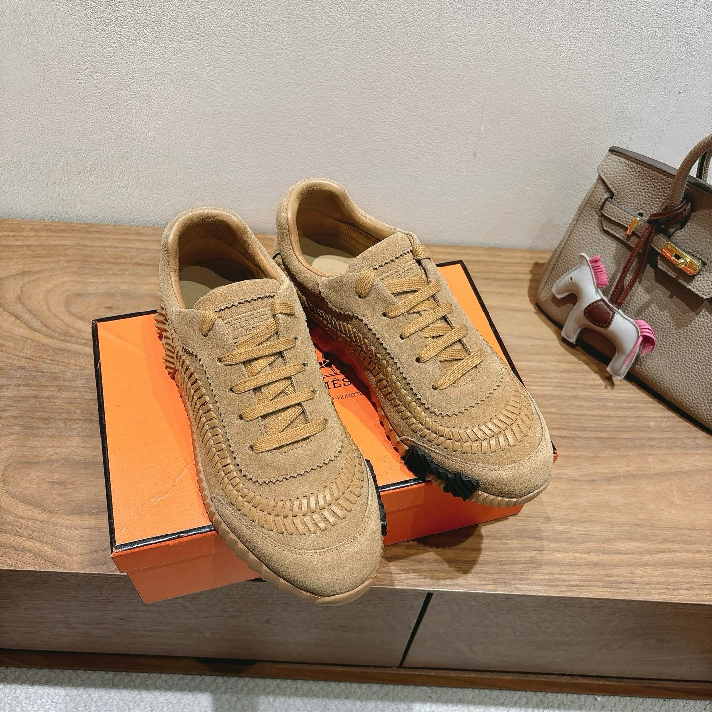 Hermes 2026 Bouncing Sneaker Suede