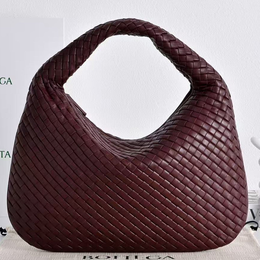 BV 2026 Veneta Bag 44cm Burgundy Lambskin