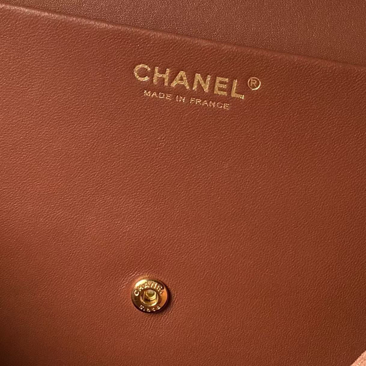 Chanel 2026 Maxi Flap Bag 39cm Camel Brown Suede Calfskin