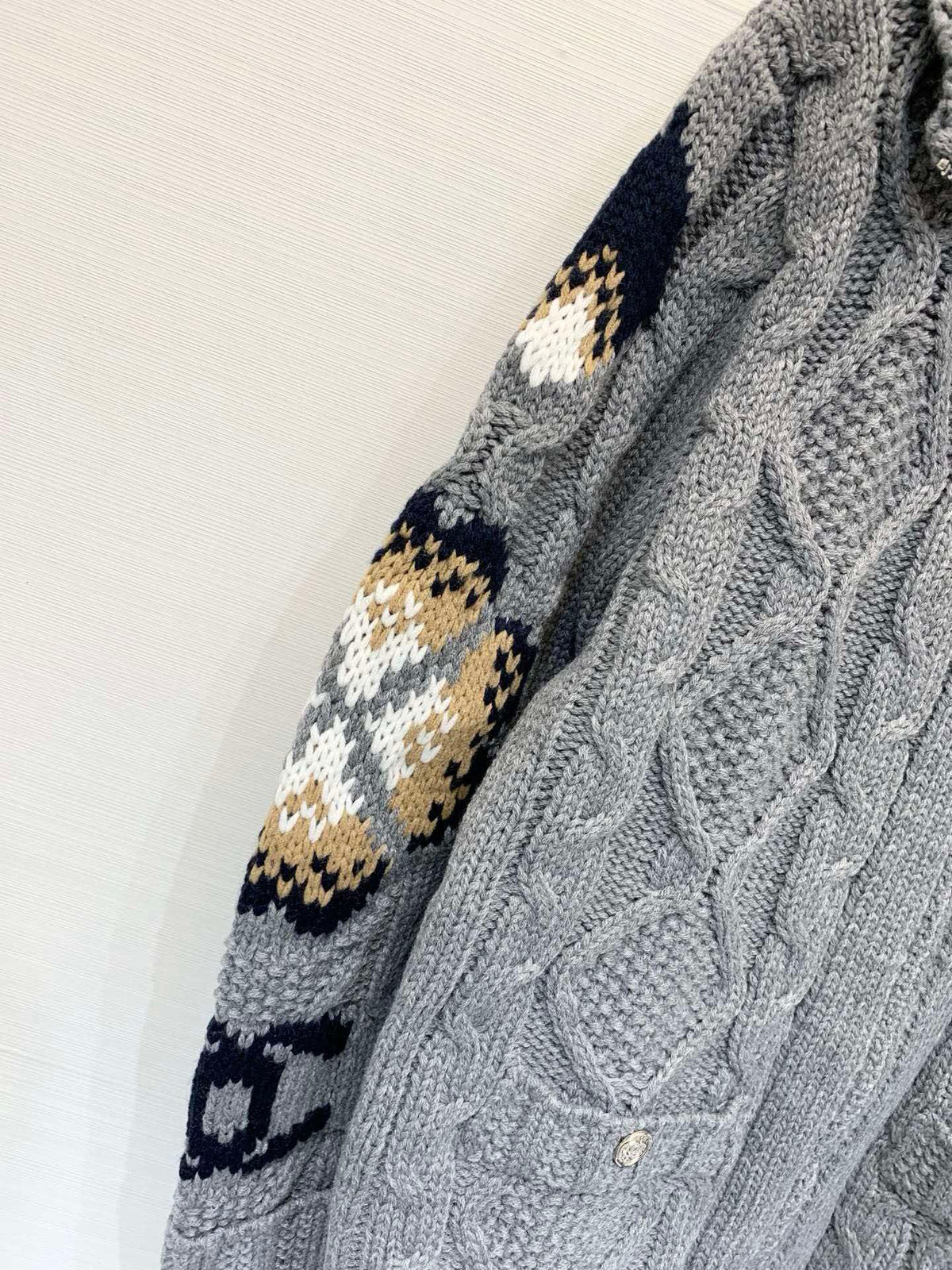Chanel 2026 Zip-up Wool Coat
