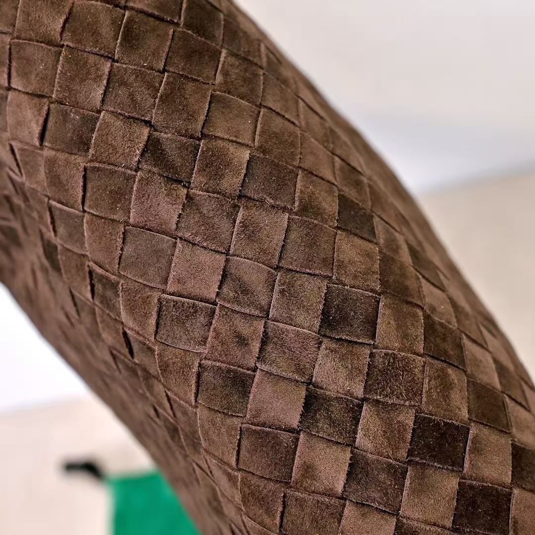 Bottega Veneta 2026 Large Hop Bag 54cm Dark Brown Suede