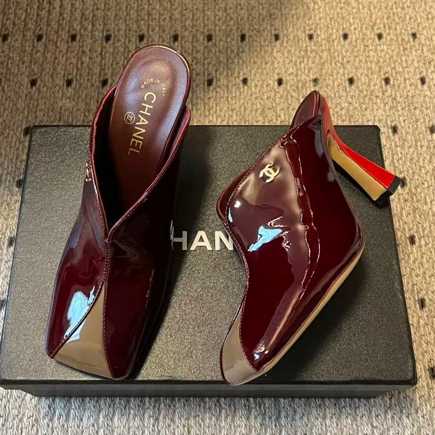 Chanel 2026 Mules 90mm Calfskin
