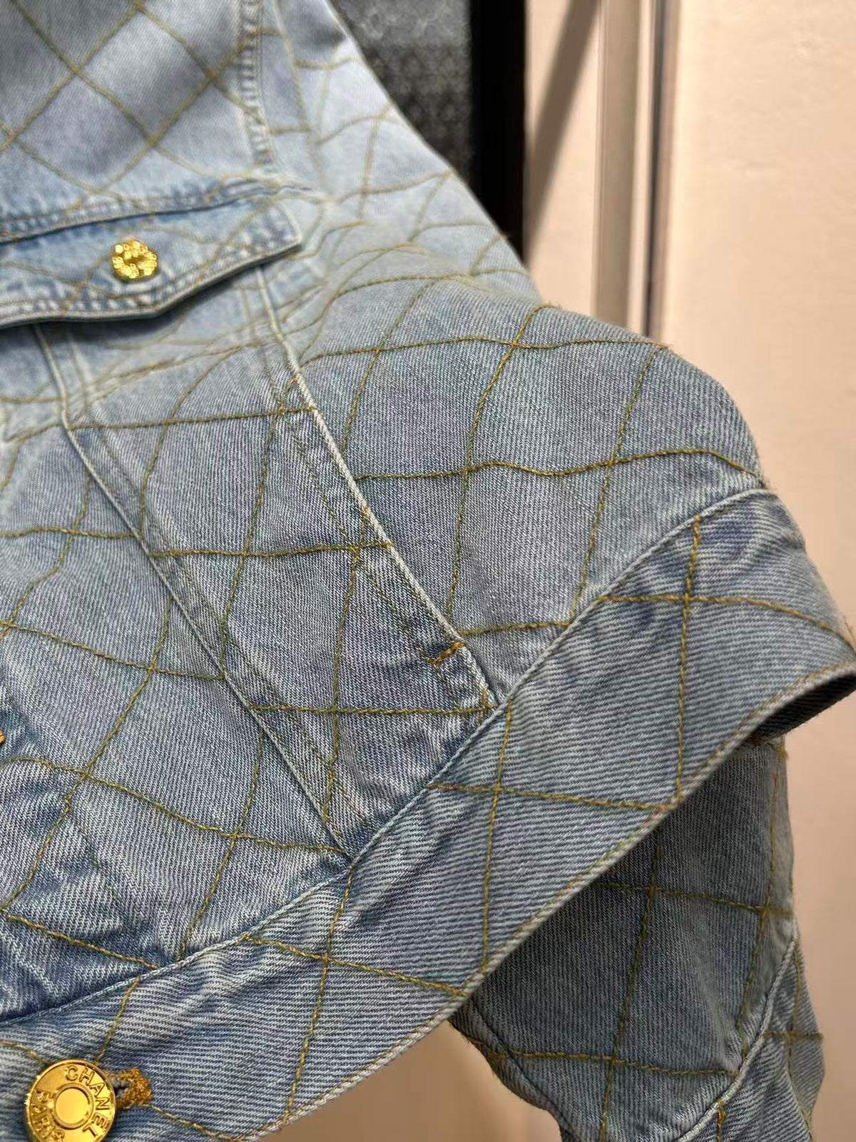 Chanel 2026 Jacket Blue Denim Cotton