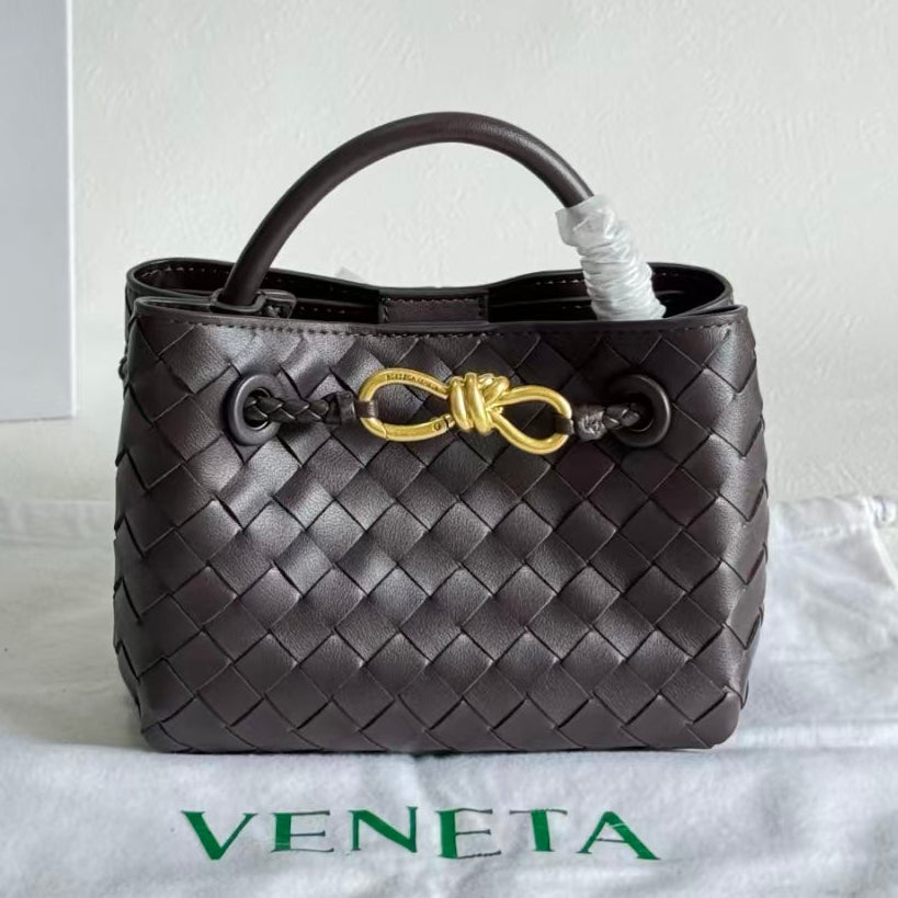 Bottega Veneta 2026 Andiamo Bag Brown Chocolate Lambskin