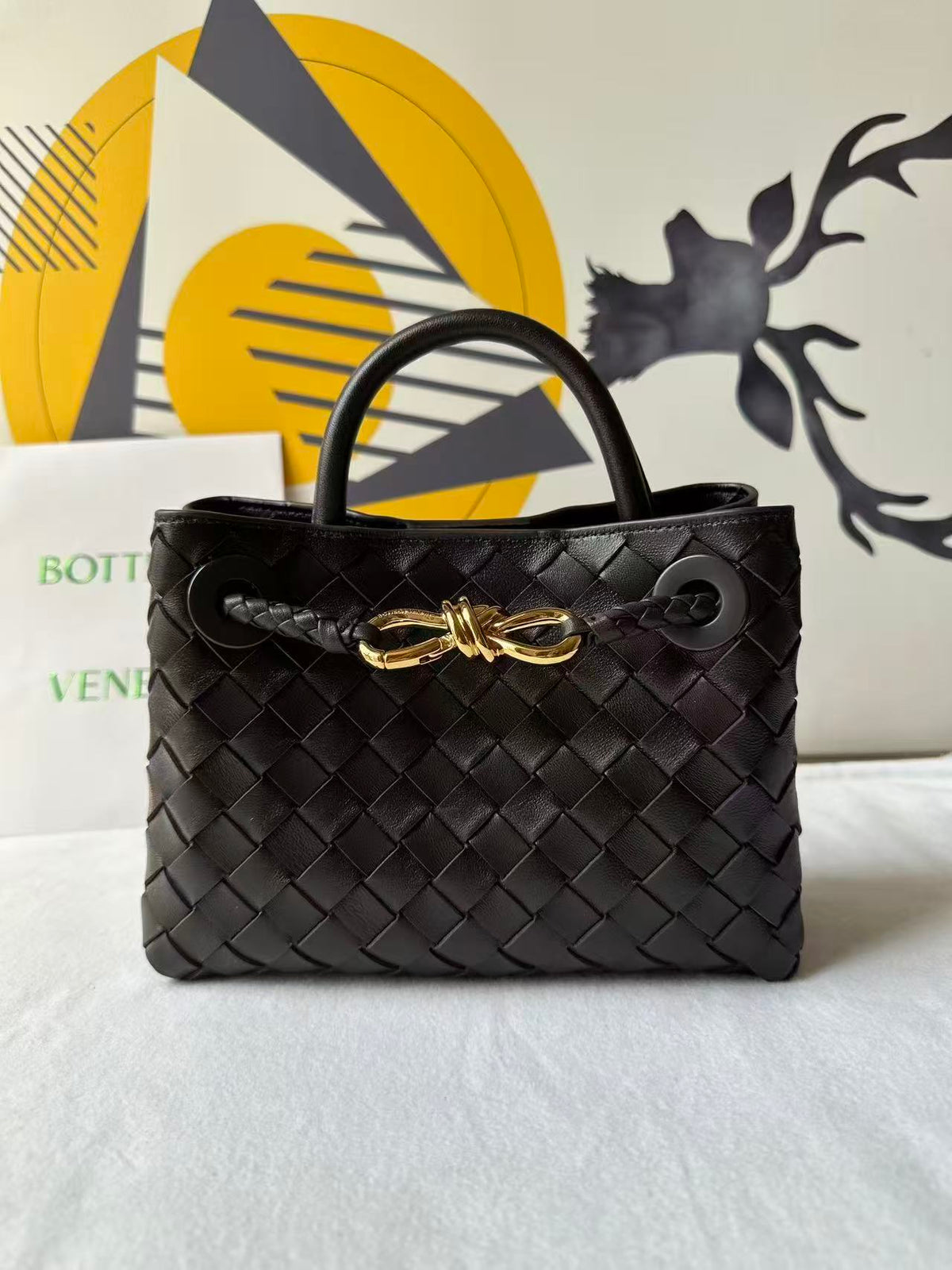 Bottega Veneta 2026 Andiamo Bag Brown Chocolate Lambskin