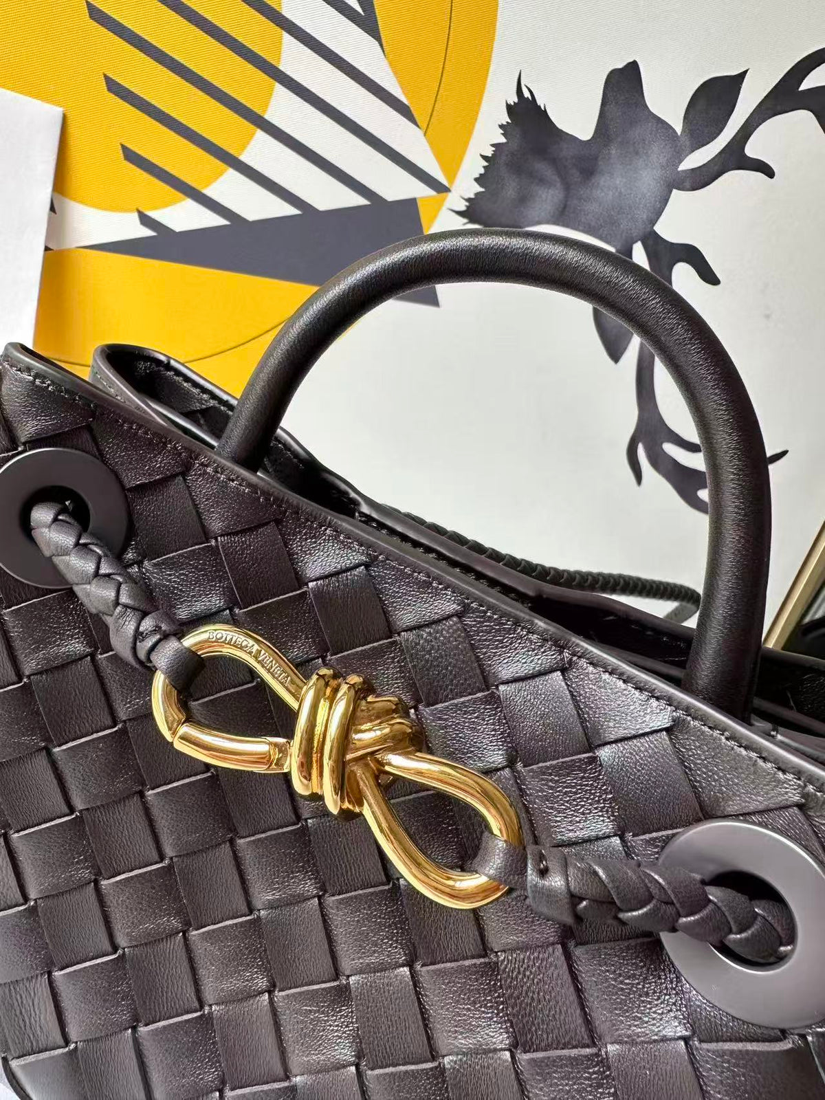 Bottega Veneta 2026 Andiamo Bag Brown Chocolate Lambskin