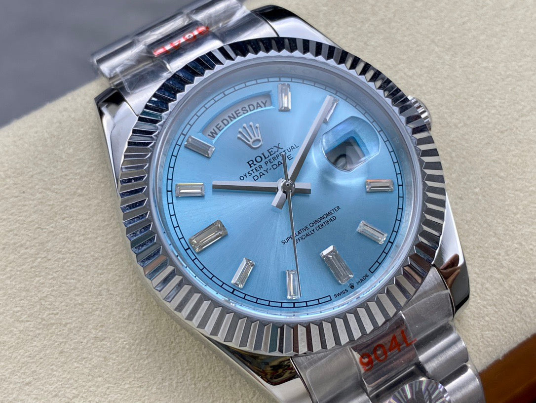 Rolex Day-date 40mm Ice Blue Dial