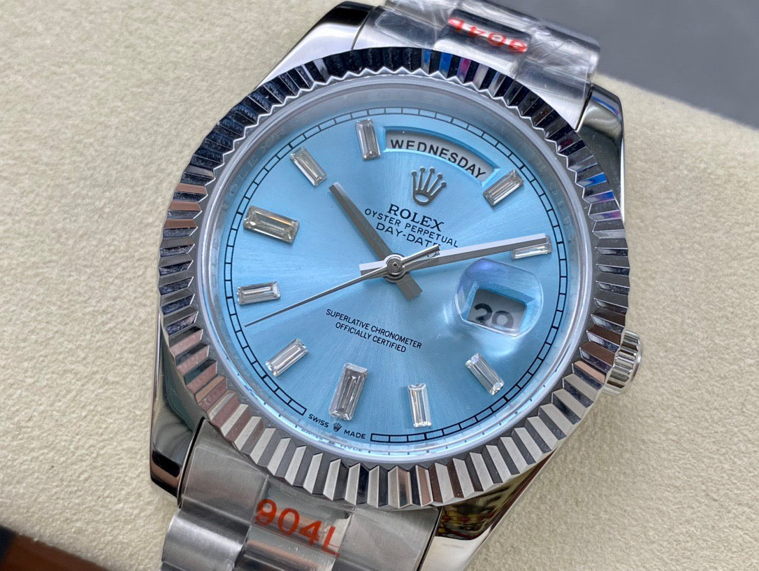 Rolex Day-date 40mm Ice Blue Dial