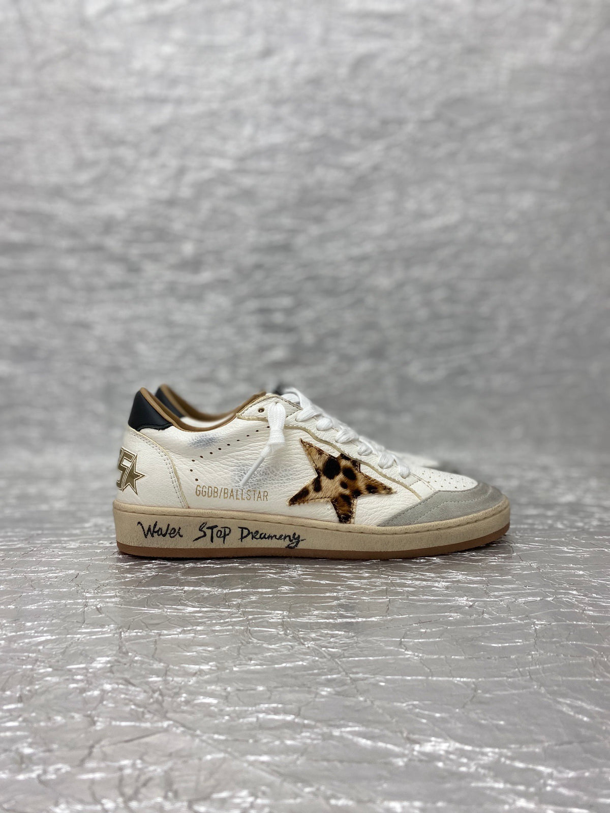 Golden Goose 2026 Sneaker With Leopard Print Pony Skin Star
