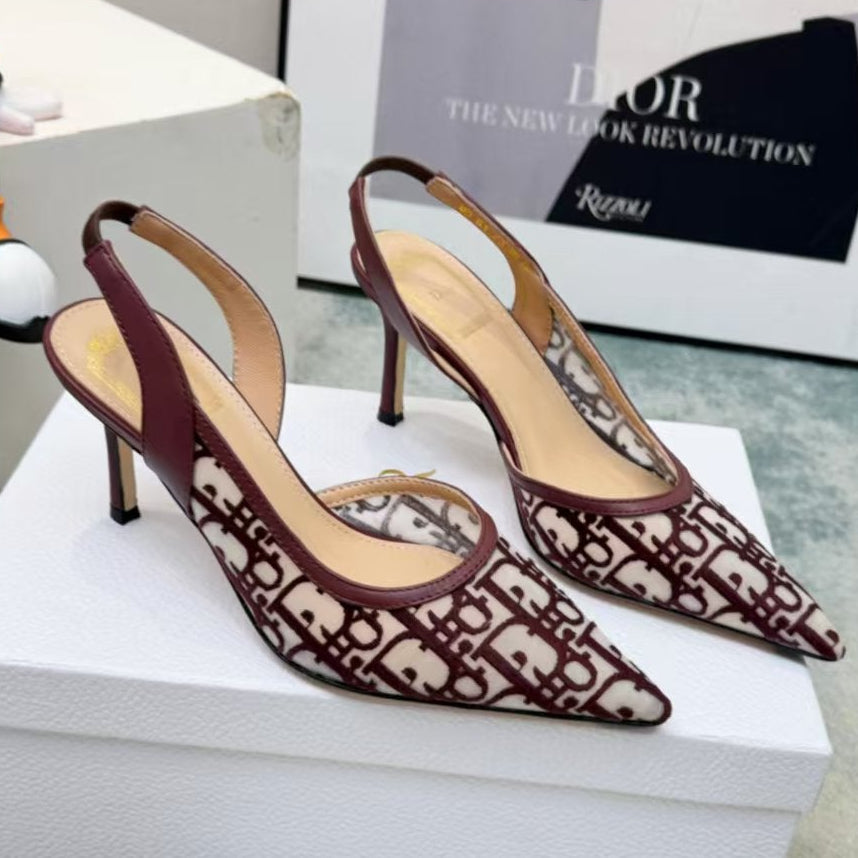 Dior 2026 Adiorable Slingback 80mm Mesh
