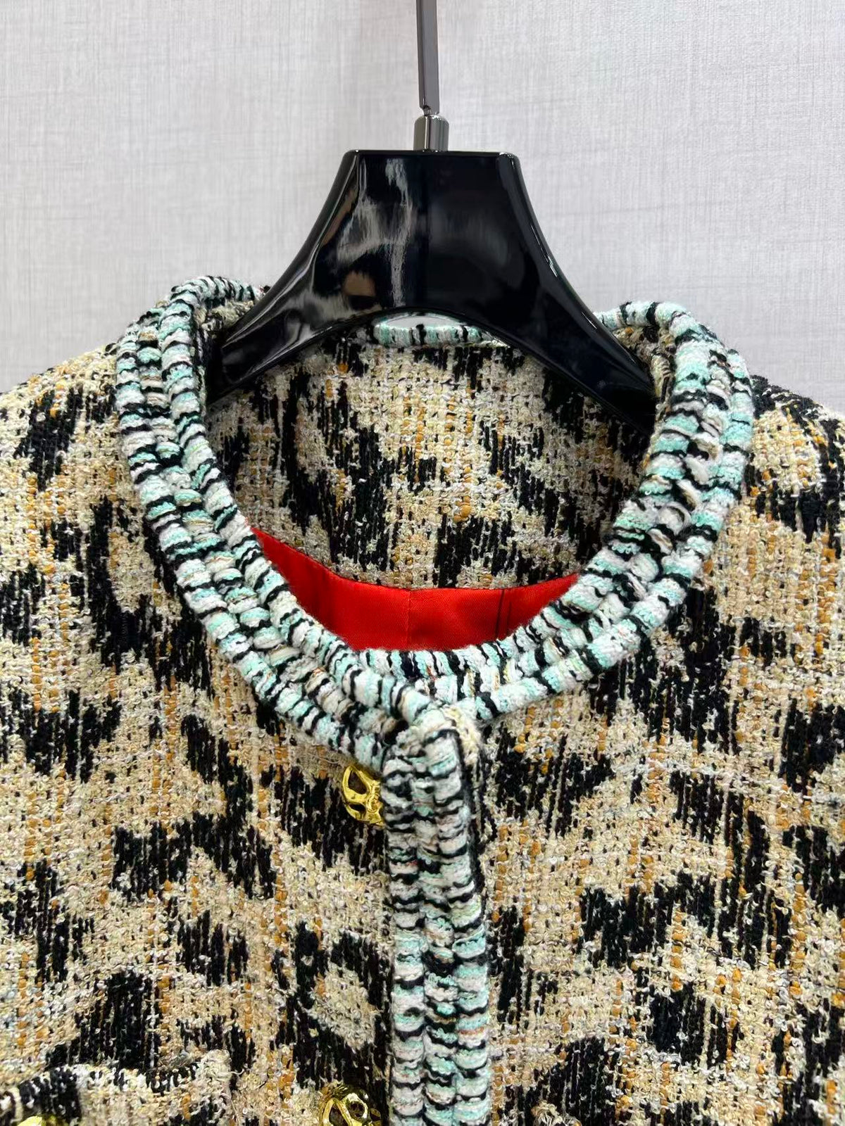 Chanel 2026 Leopard-Print Coat Jacket Tweed