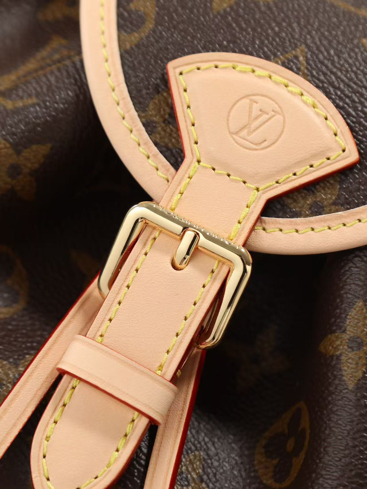 Louis Vuitton 2026 Odyssee Monogram Bag 27cm Brown Leather