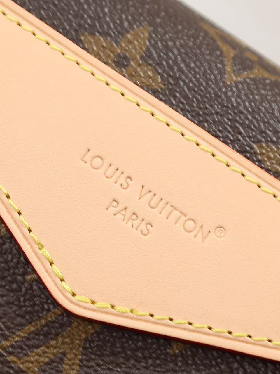 Louis Vuitton 2026 Odyssee Monogram Bag 27cm Brown Leather