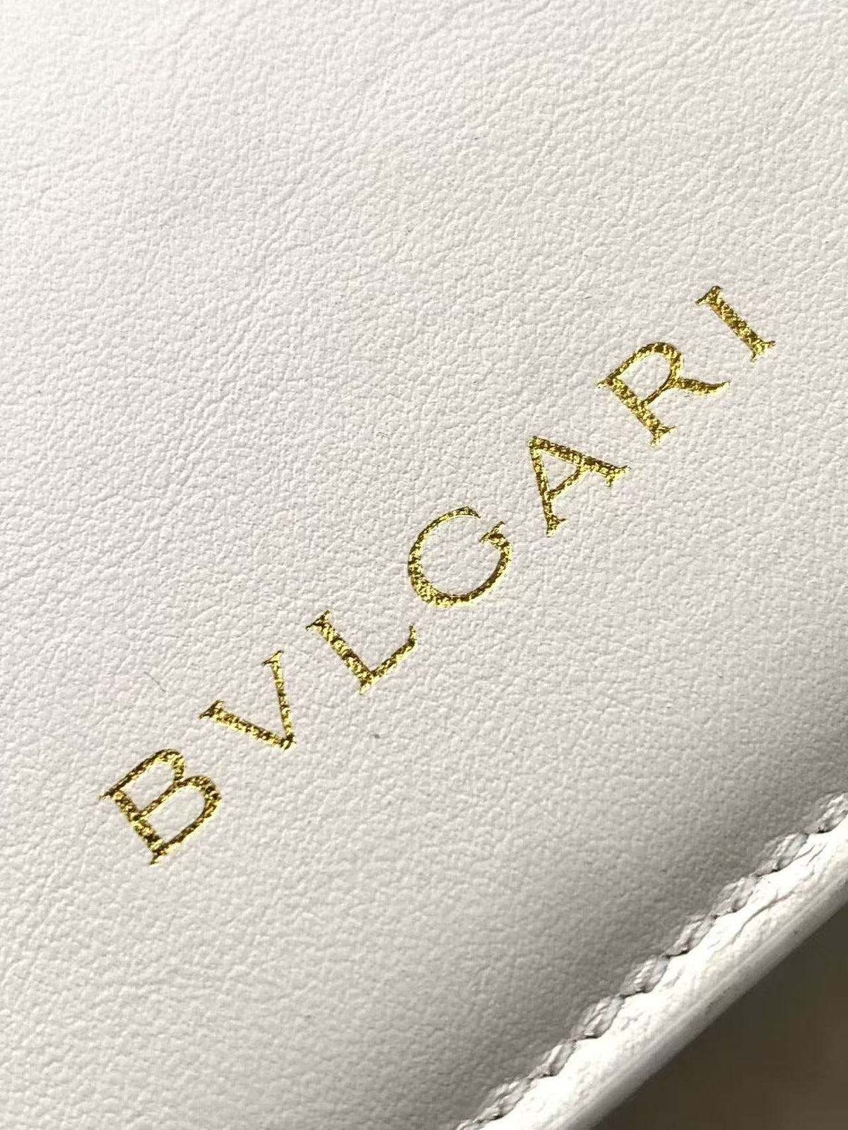 Bulgari 2026 Serpentine Tote Bag 17cm Ivory Leather