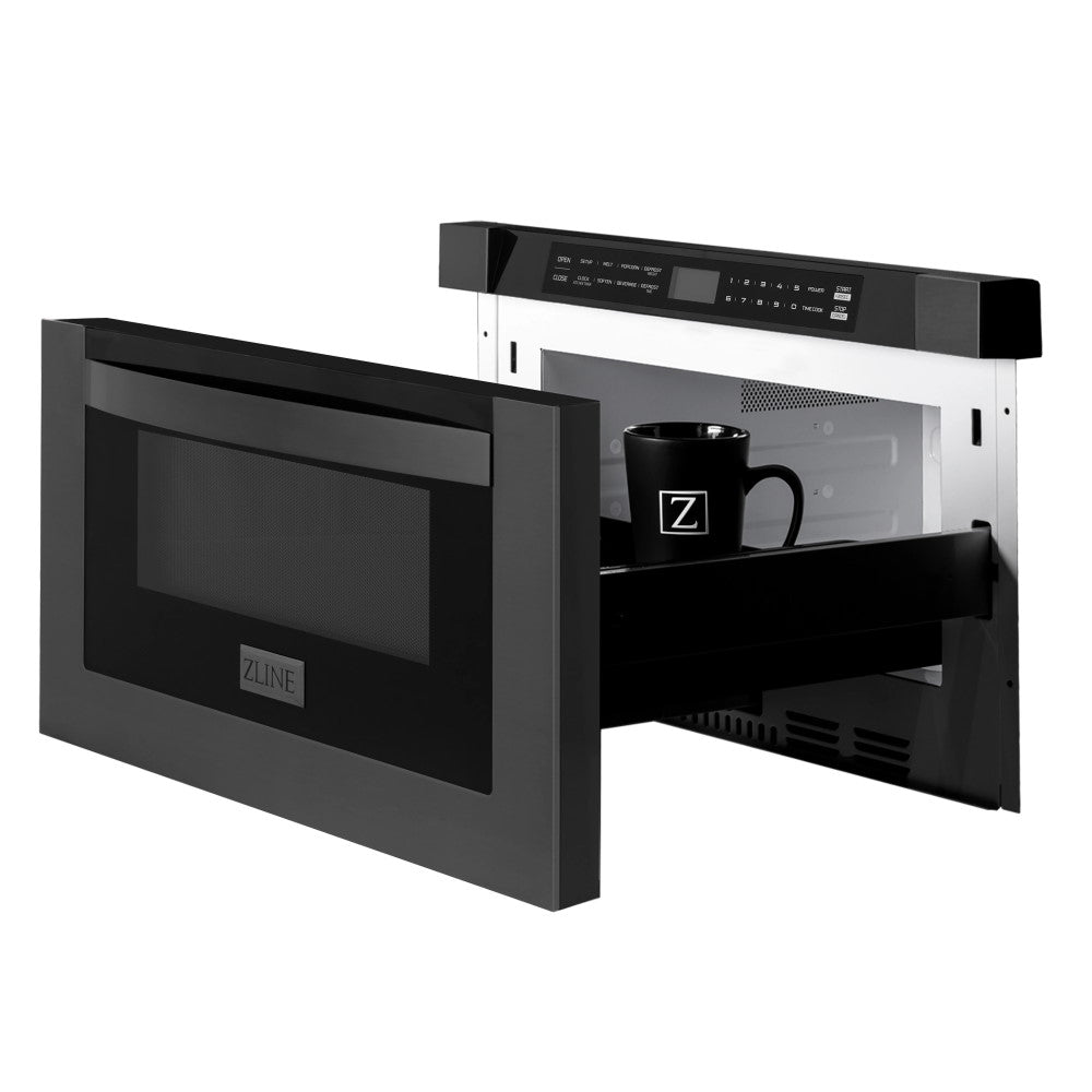ZLINE 24" 1.2 cu. ft. Built-in Microwave Drawer in Stainless Steel (MWD-1)